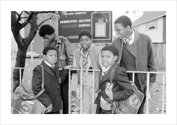 Musical Youth, British Jamaican pop  /  reggae group, return to school