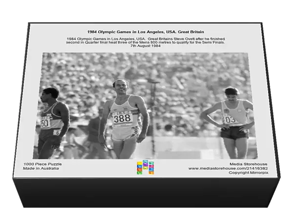 1984 Olympic Games in Los Angeles, USA. Great Britain