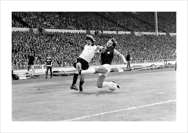 FA Cup Final at Wembley Stadium West Ham 2 v Fulham 0 Action from the match