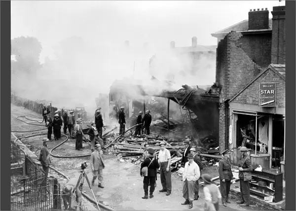 WW2 Air Raid Damage Bridlington Air raid damage at Bridlington