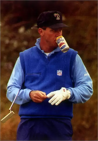 Payne Stewart Golfer July 1991 during practice at Royal Birkdale in Lancashire