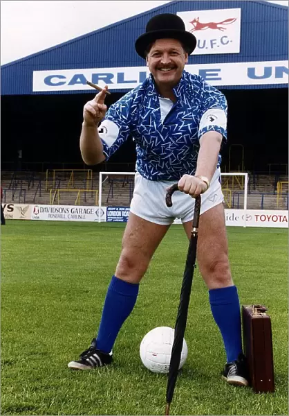 Michael Knighton, businessman & chairman of Carlisle United Football Club April 1993