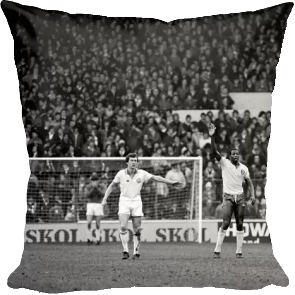 Leeds United 1 v. Norwich City 0. Division One Football. January 1981 MF01-18-022
