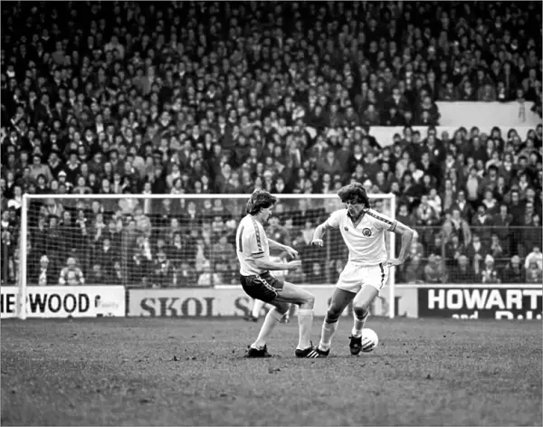 Leeds United 1 v. Norwich City 0. Division One Football. January 1981 MF01-18-031