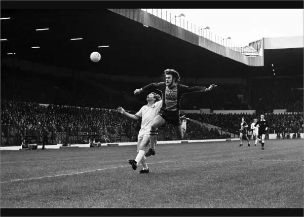 Leeds United 0 v. Southampton 3. Division One Football. January 1981 MF01-07-001