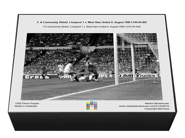 F. A Community Shield. Liverpool 1 v. West Ham United 0. August 1980 LF04-05-009