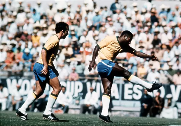 Pele Brazil 1970 World Cup Brazil Romania football