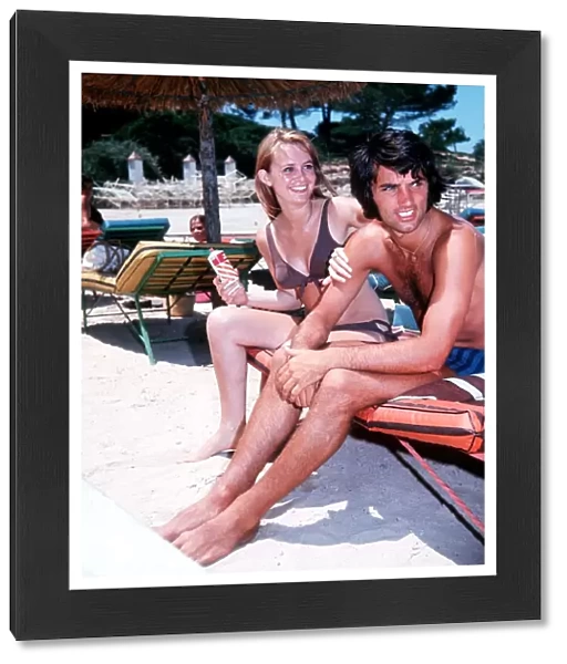 George Best and Susan George on holiday in Palma Nova Majorca