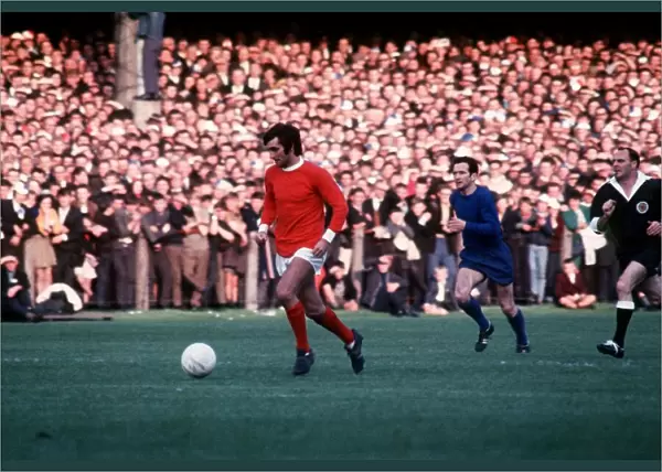 George Best 1968 in action against Waterford for Manchester United in the European Cup