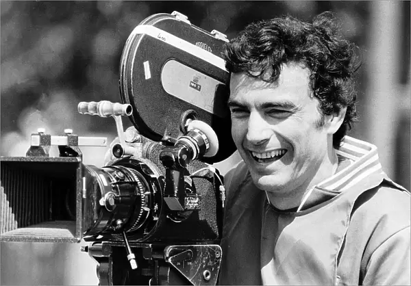 England Footballer Trevor Brooking turns his attentions to movie making May 1979