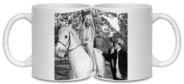 Peter and Gordon and Lady Godiva in Hyde Park, London