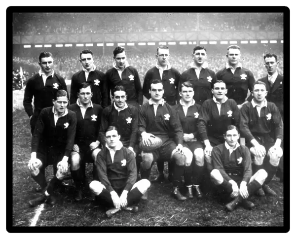 Sport - Rugby - Wales - First Welsh team to beat in England at Twickenham - 21st January