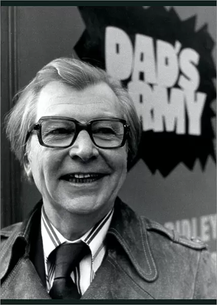 Actor Clive Dunn noted for his outstanding character as the Home Guard Corporal Jones in