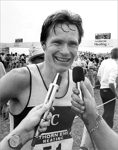 Great North Run, 17 June 1984 - The winner of the Great North Run 1984 Oyvind Dahl