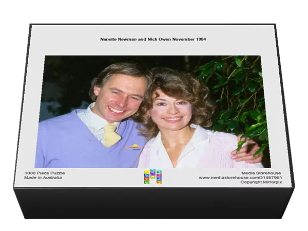 Nanette Newman and Nick Owen November 1984