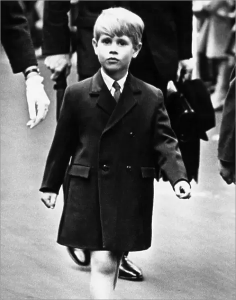 Prince Edward at five years old August 1969