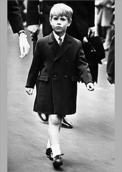 Prince Edward at five years old August 1969