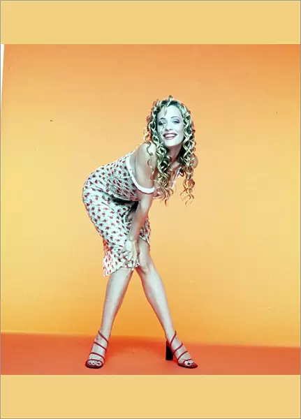 Geraldine Sorin Robbe Model May 1999 in Fanta Promotional Advertising playing