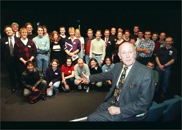 Richard Wilson actor January 1998 with his Marathon team The Max supplement