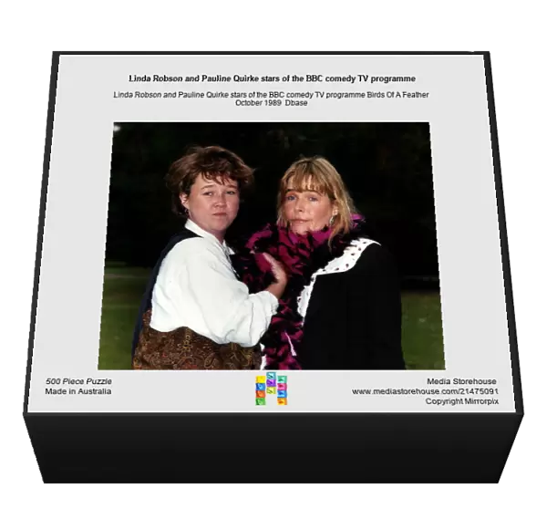 Linda Robson and Pauline Quirke stars of the BBC comedy TV programme