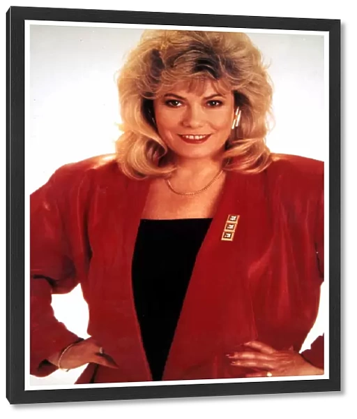 Wendy Richard actress, April 1989