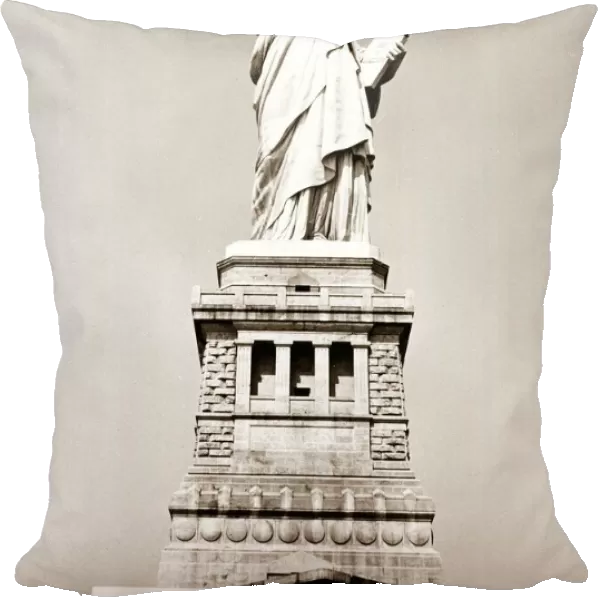 Statue of Liberty in New York, USA circa 1960