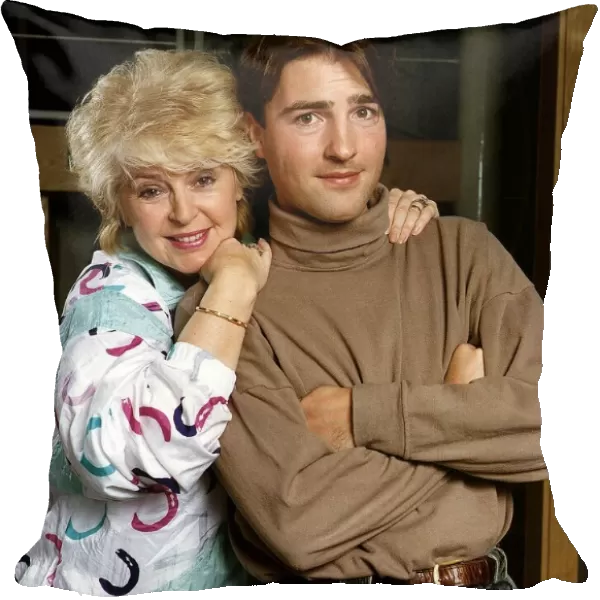 Nick Berry Actor with tv presenter Gloria Hunniford