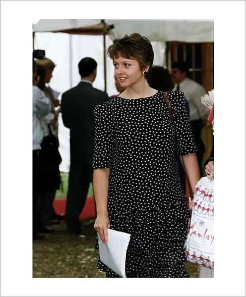 Anne Diamond at the Edinburgh festival August 1991