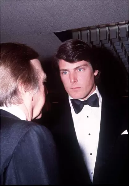 Christopher Reeve Actor at the Royal Film Performance December 1979
