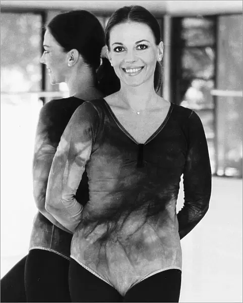 Natalie Wood, american actress at The Golden Door, a luxury keep fit spa in California
