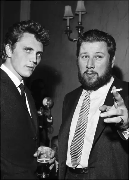 Terence Stamp Actor with Peter Ustinov