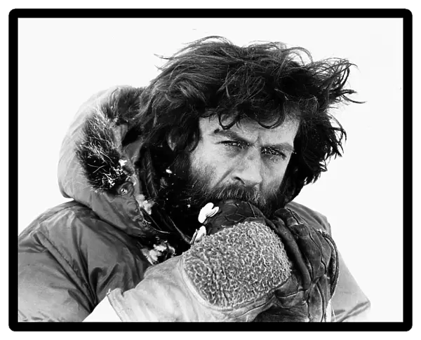 Sir Ranulph Twistleton Wykeham Fiennes explorer at North Pole at Easter 500 miles