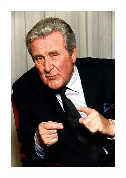 Patrick Macnee actor who starred in the TV Programme The Avengers