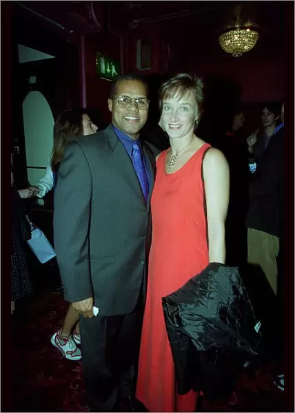 Gary Wilmot Actor  /  Singer September 98 Arriving at the Lyceum theatre in london with