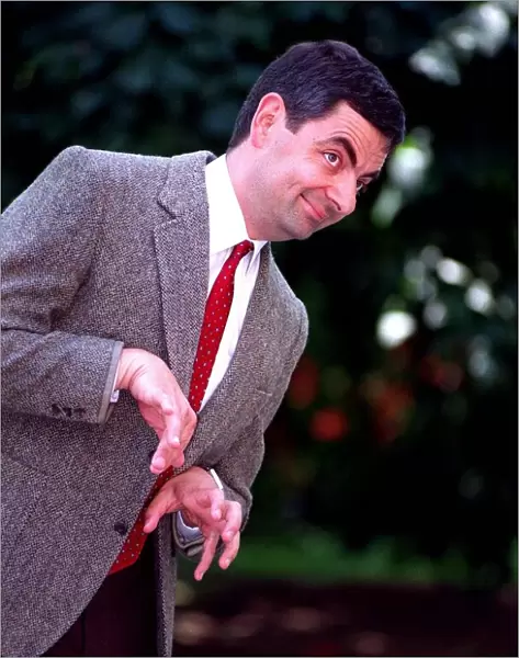 Rowan Atkinson Actor Comedian Who plays the role of Mr Bean in the TV Programme