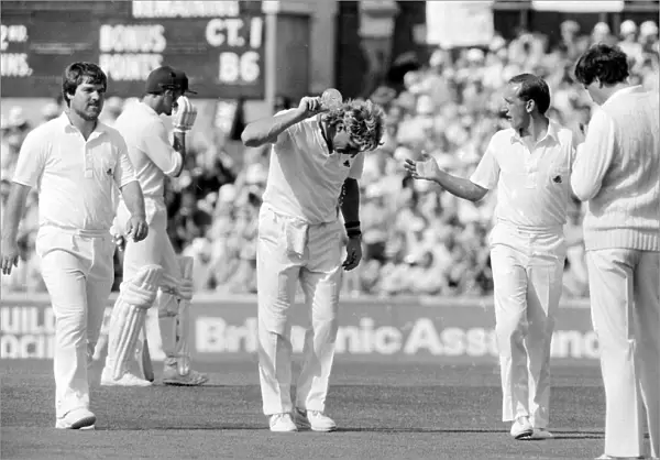 Cricket The Ashes England v Australia 5th Test at Edgbaston August 1985