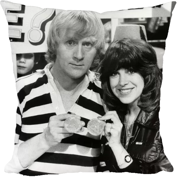 TV Programme Tiswas with Chris Tarrant February 1981 and Sally James in A. T