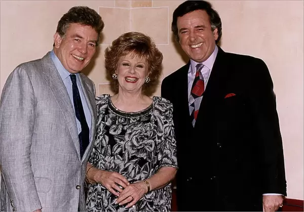 Barbara Knox Actress with Terry Wogan and Albert Finney who appeared together