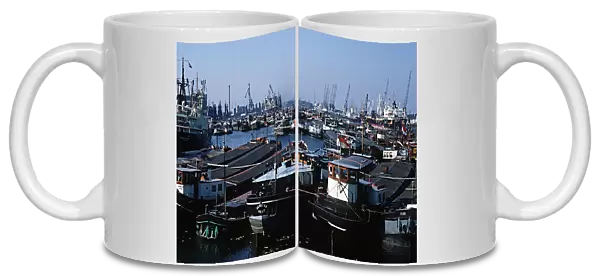 Mshaven docks Rotterdam Holland