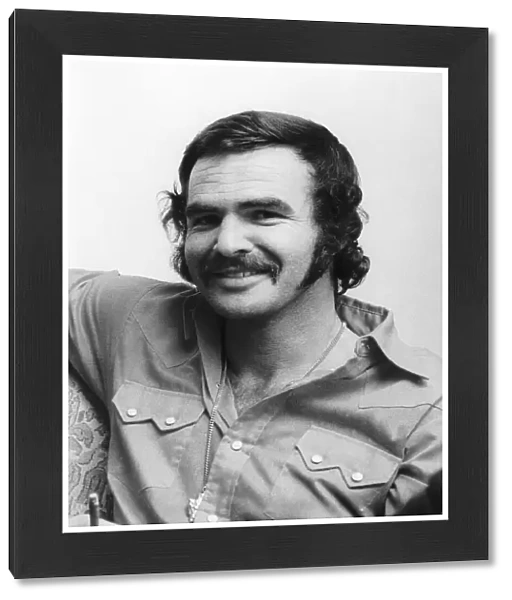 Burt Reynolds July 1973 Hollywood actor at his hotel during a visit to London