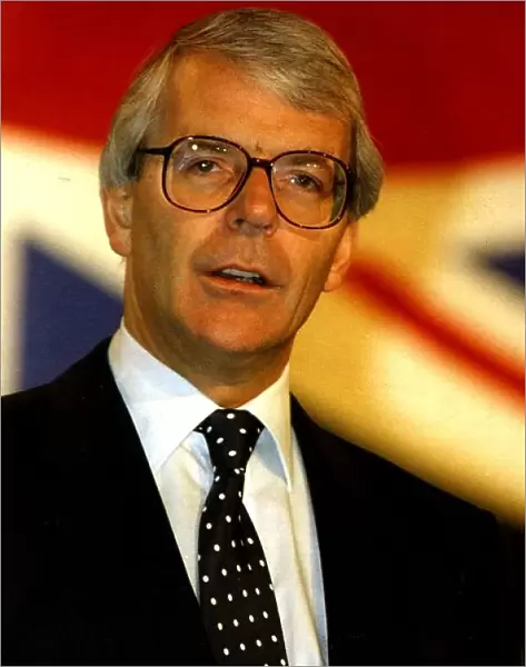 John Major Prime Minister at first day of Conservative Party Conference at Blackpool