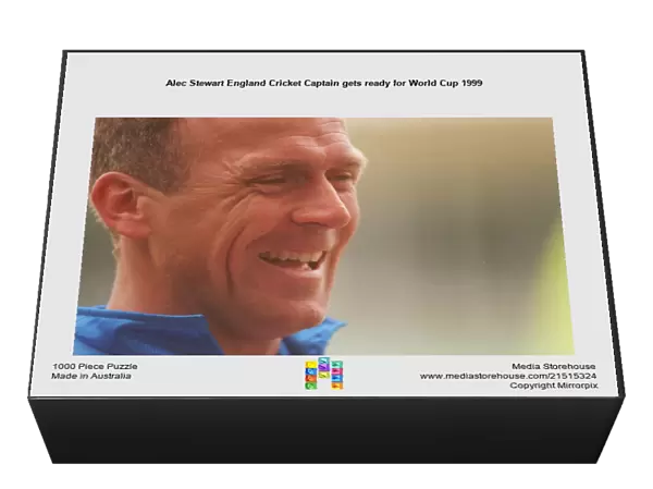 Alec Stewart England Cricket Captain gets ready for World Cup 1999