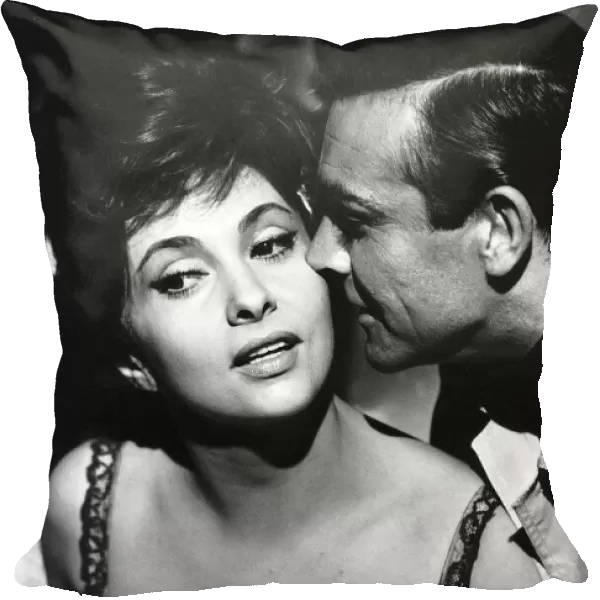 Gina Lollobrigida Actress with Sean Connery Actor 26th August 1963