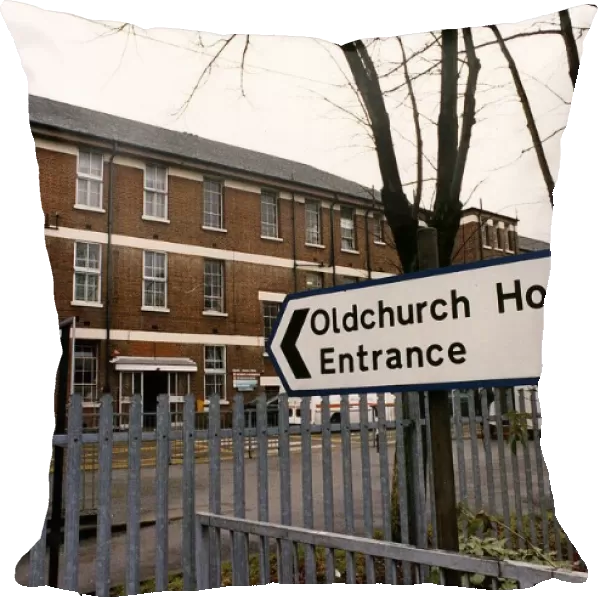 Oldchurch Hospital in Romford, Essex. December 1991
