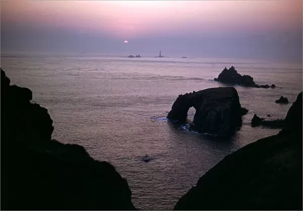 Sunset view, Lands End, Cornwall