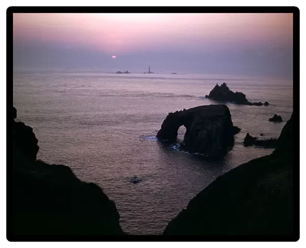 Sunset view, Lands End, Cornwall
