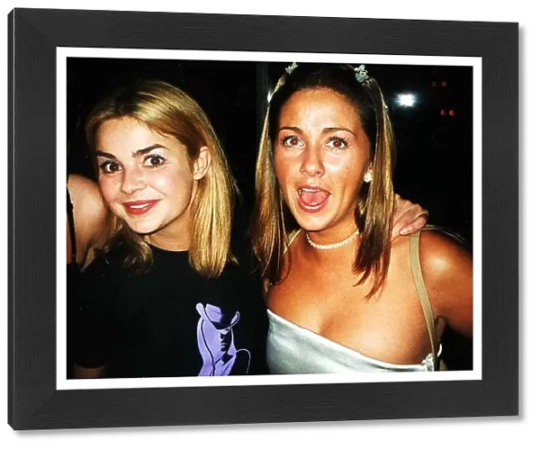 Jackie McDonald with Gail Porter TV Presenter 1999 new me for the new millennium