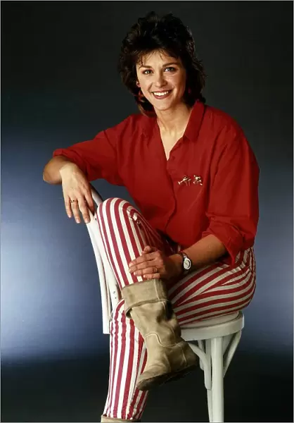 Kathy Tayler TV Presenter. 11th November 1989