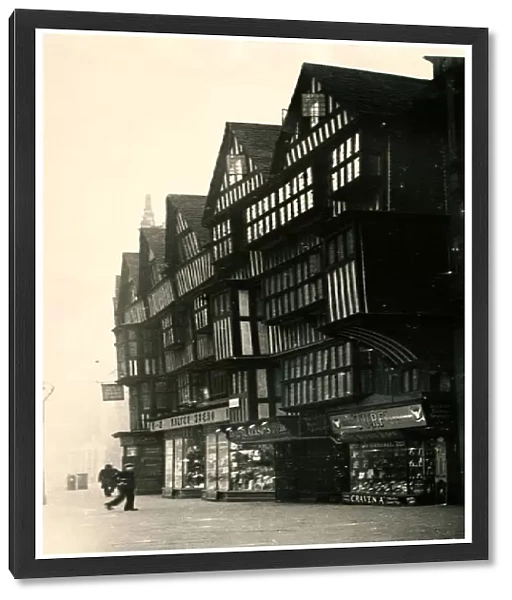 Staple Inn Holborn, this spectacular black and white half-timbered structure overlooks