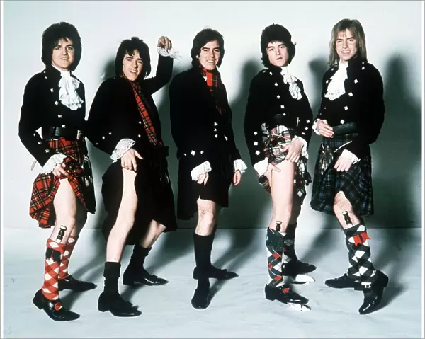 Pop group The Bay City Rollers